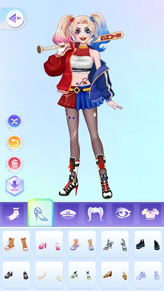 YoYa: Dress Up Fashion Girl (ЙоЯ)  [МОД Бесконечные монеты] Screenshot 2