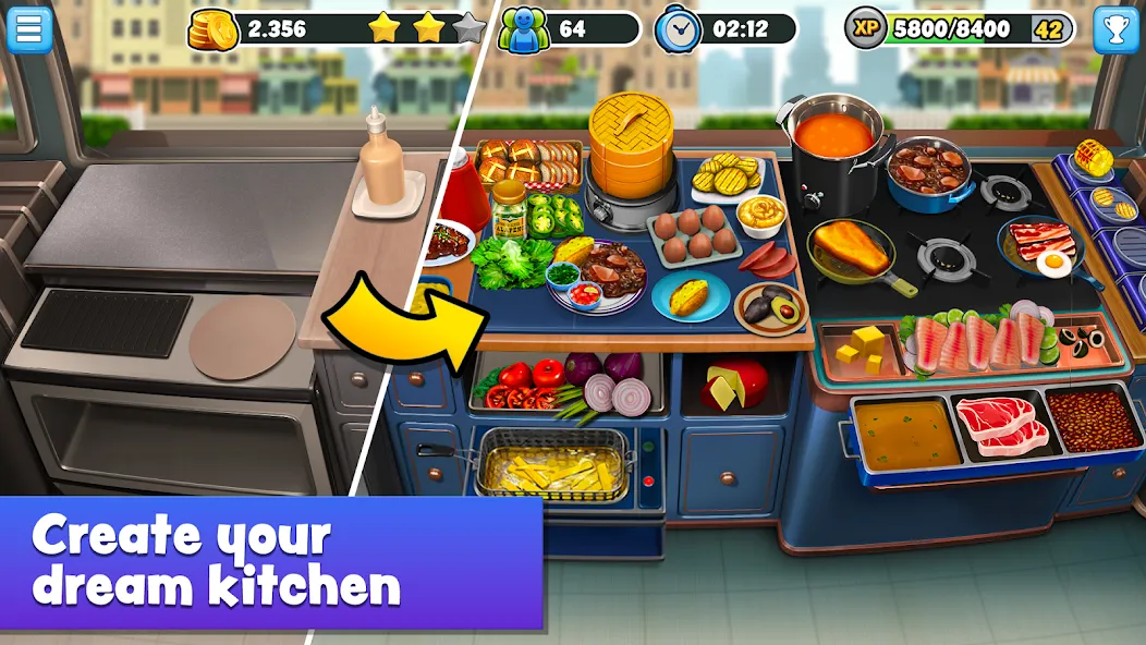 Food Truck Chef™ Cooking Games (Фуд Трак Шеф)  [МОД Unlimited Money] Screenshot 3