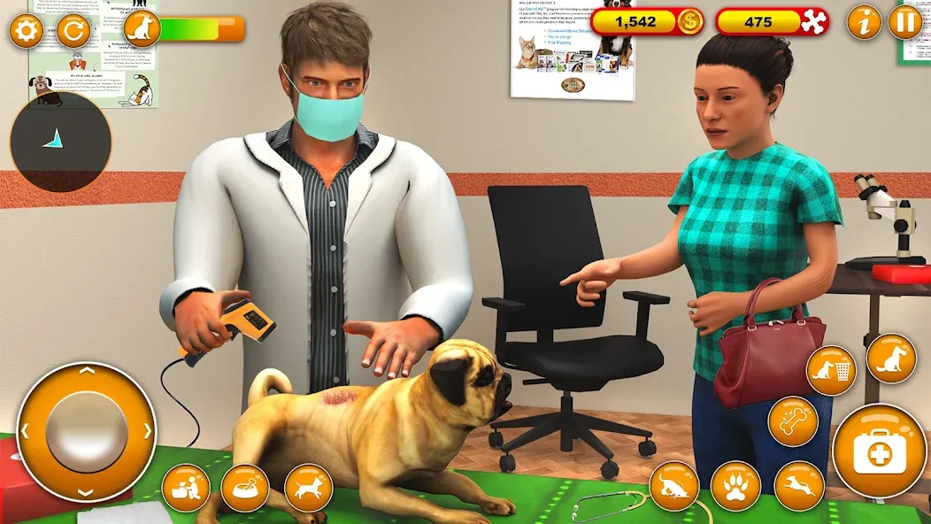 Pet Dog Family Adventure Games  [МОД Бесконечные монеты] Screenshot 4