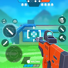 Скачать взломанную FRAG Pro Shooter (ФРАГ Про Шутер)  [МОД Меню] - полная версия apk на Андроид