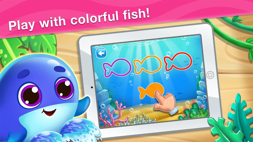 Colors learning games for kids  [МОД Все открыто] Screenshot 2