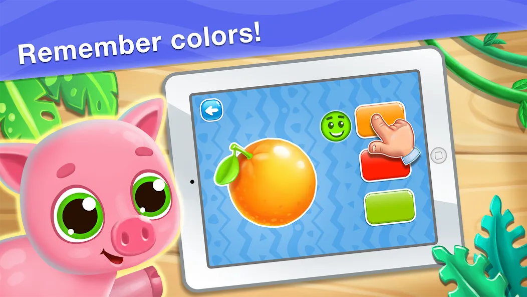 Colors learning games for kids  [МОД Все открыто] Screenshot 5