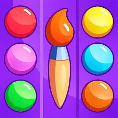 Скачать взломанную Colors learning games for kids  [МОД Все открыто] - стабильная версия apk на Андроид