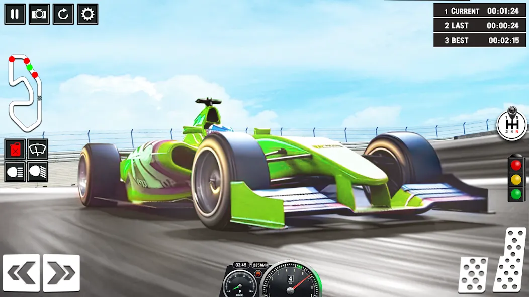 Formula Racing Car Racing Game  [МОД Бесконечные деньги] Screenshot 5