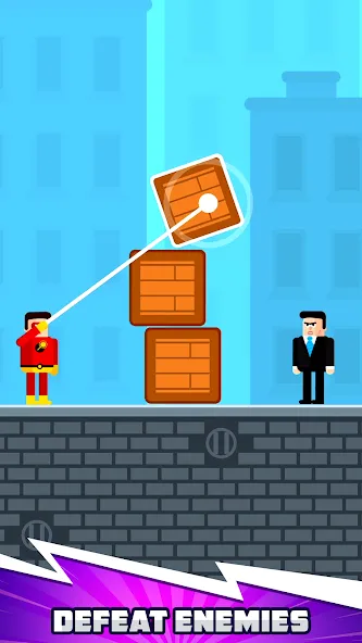 The Superhero League (Зе Суперхиро Лигующ)  [МОД Меню] Screenshot 1