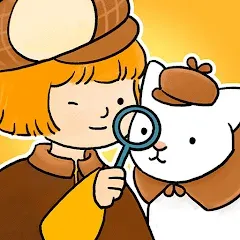 Взломанная Find Hidden Cats—Detective Mio  [МОД Unlocked] - стабильная версия apk на Андроид