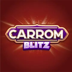 Скачать взломанную Carrom Blitz: Win Rewards (Карром Блиц)  [МОД Mega Pack] - полная версия apk на Андроид