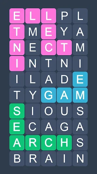 Word Search - Evolution Puzzle  [МОД Много денег] Screenshot 1