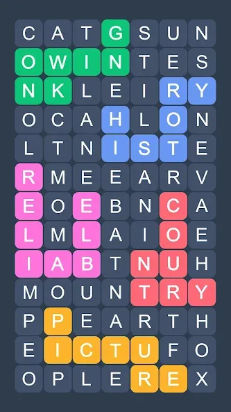 Word Search - Evolution Puzzle  [МОД Много денег] Screenshot 3