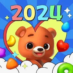 Скачать взломанную Toy Bear Sweet POP: Match 3 (Той Бир Свит ПОП)  [МОД Unlimited Money] - стабильная версия apk на Андроид