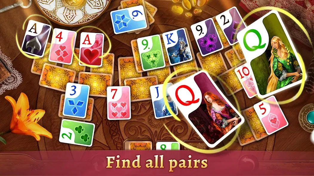 Solitaire Dreams: Card Games (Солитер Дримс)  [МОД Бесконечные деньги] Screenshot 1