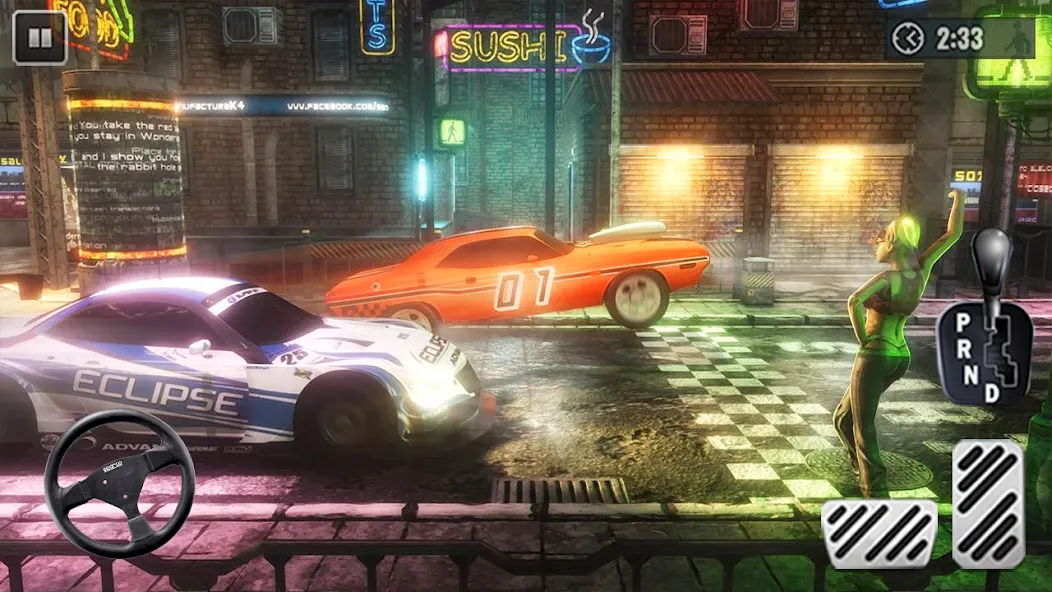 Extreme Car Drag Racing (Экстремальные гонки драгстеров)  [МОД Много денег] Screenshot 5