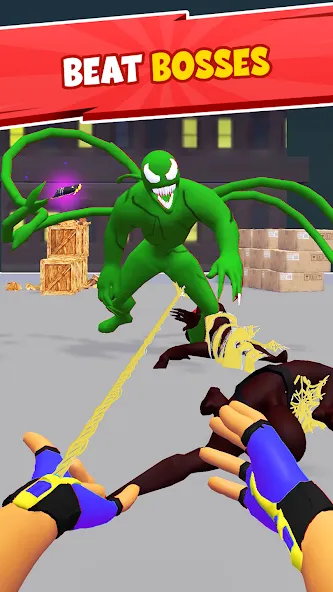 Web Master 3D: Superhero Games (Веб Мастер 3Д)  [МОД Меню] Screenshot 5