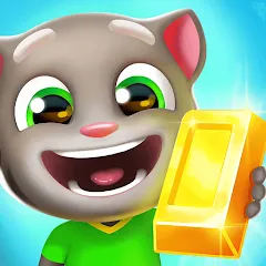 Скачать взломанную Talking Tom Gold Run  [МОД Mega Pack] - стабильная версия apk на Андроид