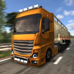 Взломанная European Truck Simulator (Юро Трак Драйвер)  [МОД Menu] - стабильная версия apk на Андроид