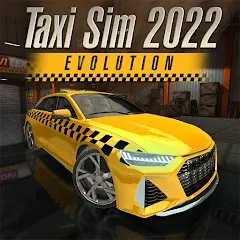 Взломанная Taxi Sim 2022 Evolution (Такси Сим 2020)  [МОД Все открыто] - последняя версия apk на Андроид