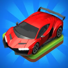 Взлом Merge Car - Idle Merge Cars (Мердж Кар)  [МОД Бесконечные деньги] - полная версия apk на Андроид