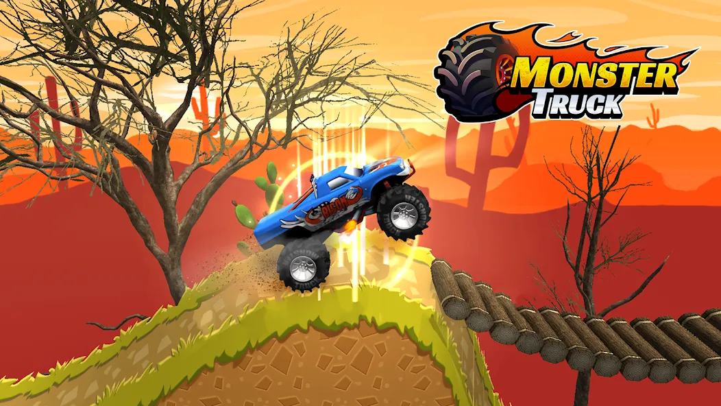 Monster truck: Extreme racing  [МОД Много монет] Screenshot 1