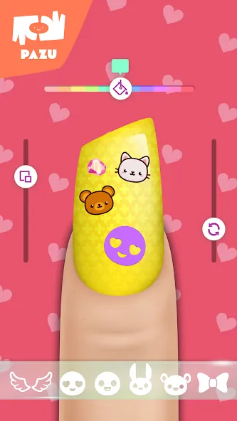 Girls Nail Salon - Kids Games  [МОД Unlimited Money] Screenshot 4