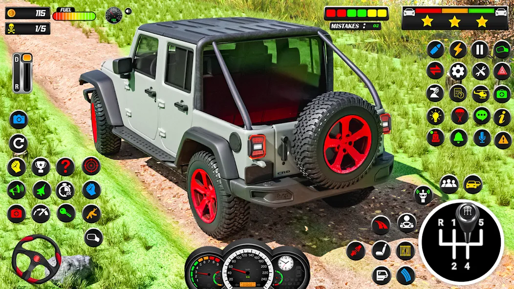 Offroad 4x4 Jeep Driving Game  [МОД Много монет] Screenshot 2