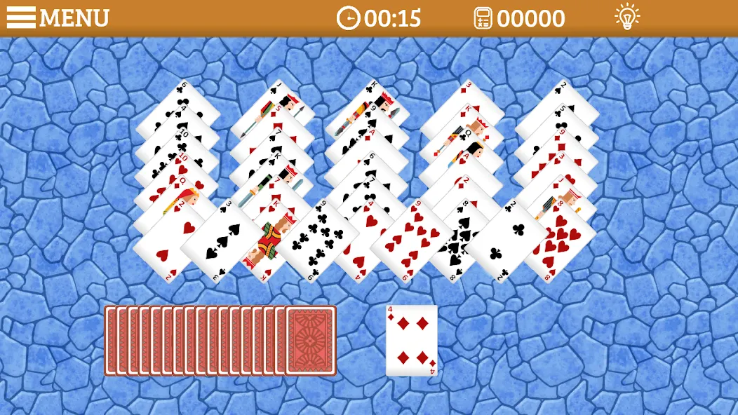 Golf Solitaire Multi CardsGame (Гольф Солитер Мульти КардсГейм)  [МОД Бесконечные деньги] Screenshot 3