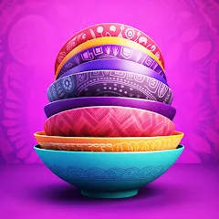 Взломанная Bowl Sort Bonanza (Боул Сорт Бонанза)  [МОД Меню] - стабильная версия apk на Андроид