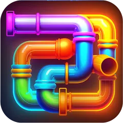 Взлом Pipe Puzzle Connect (Пайп Пазл Коннект)  [МОД Много денег] - стабильная версия apk на Андроид