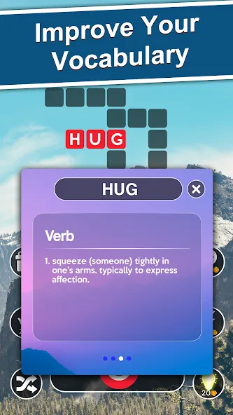 Word Cross: Crossy Word Search (Уорд Кросс)  [МОД Mega Pack] Screenshot 4