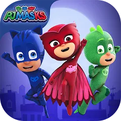 Взломанная PJ Masks™: Moonlight Heroes  [МОД Mega Pack] - стабильная версия apk на Андроид