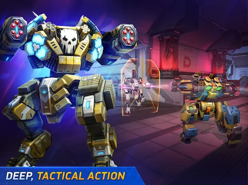 Mech Arena - Shooting Game (Мех Арена)  [МОД Меню] Screenshot 3