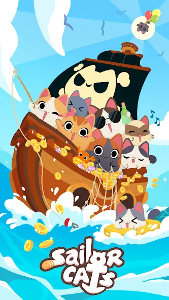 Sailor Cats (эйлор Кэтс)  [МОД Unlimited Money] Screenshot 2