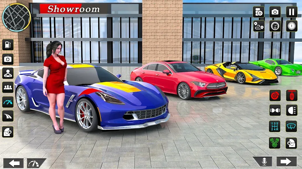 Car Dealership Car Saler (Драйвинг Скул Сити Кар Геймс)  [МОД Unlocked] Screenshot 3