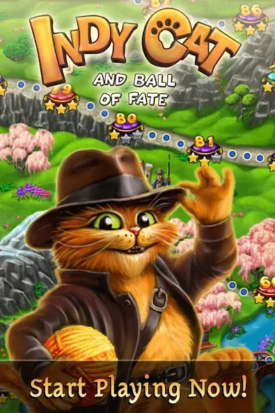 Indy Cat: Match 3 Adventure  [МОД Mega Pack] Screenshot 5