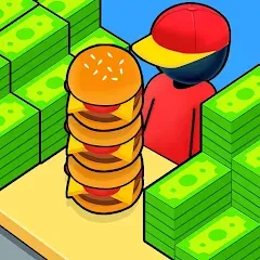 Взломанная My Burger Shop: Burger Games (Май Бургер Шоп Игры)  [МОД Mega Pack] - стабильная версия apk на Андроид