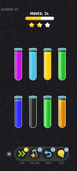 Color Water Sort Puzzle Games (Цветные игры сортировки воды)  [МОД Меню] Screenshot 2