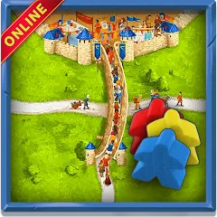 Скачать взломанную War of Carcassonne board Games (Каркассон)  [МОД Много денег] - стабильная версия apk на Андроид