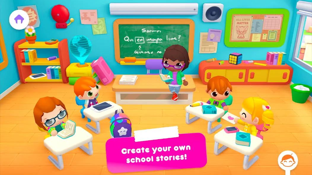 Sunny School Stories (Санны Скул Сториз)  [МОД Меню] Screenshot 1