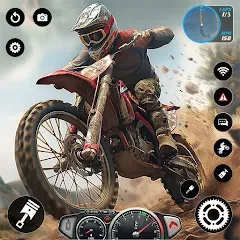 Взломанная Motocross MX Dirt Bike Games  [МОД Unlimited Money] - стабильная версия apk на Андроид