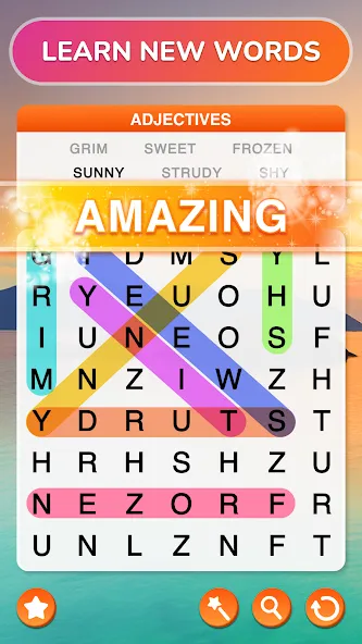 Word Search - Word Puzzle Game  [МОД Unlimited Money] Screenshot 3