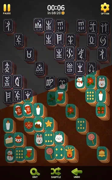 Mahjong Blossom Solitaire  [МОД Много монет] Screenshot 5