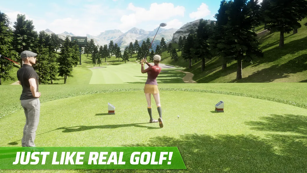 Golf King - World Tour  [МОД Много монет] Screenshot 1