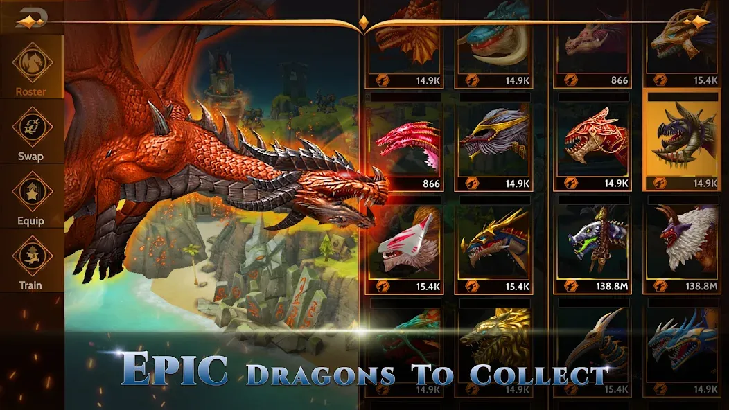 War Dragons (Вар Драгонс)  [МОД Mega Pack] Screenshot 4