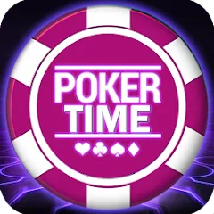 Взлом Poker Time- Pulsa Texas Holdem (Покер Тайм)  [МОД Бесконечные монеты] - полная версия apk на Андроид