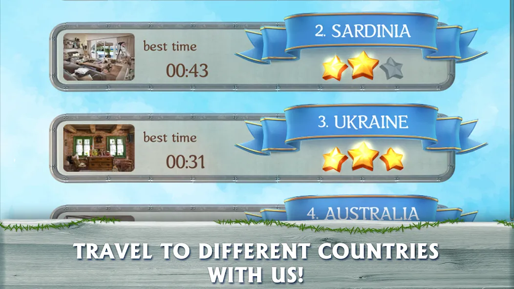 Around the world:Hidden Object  [МОД Все открыто] Screenshot 2