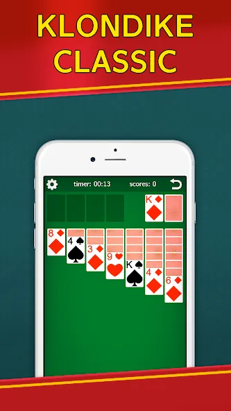 Classic Solitaire Klondike  [МОД Unlocked] Screenshot 5