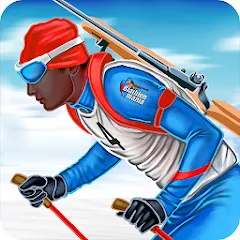 Взломанная Biathlon Mania (Биатлон Мания)  [МОД Бесконечные монеты] - полная версия apk на Андроид