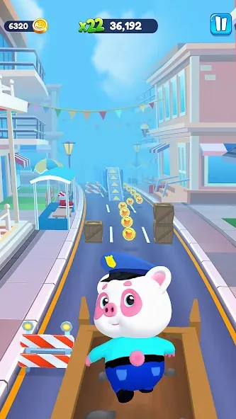 Piggy Panda Run: Fun Game  [МОД Много денег] Screenshot 4