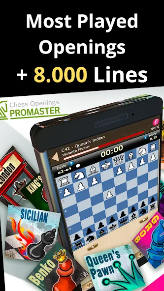 Chess Openings Promaster  [МОД Много монет] Screenshot 4