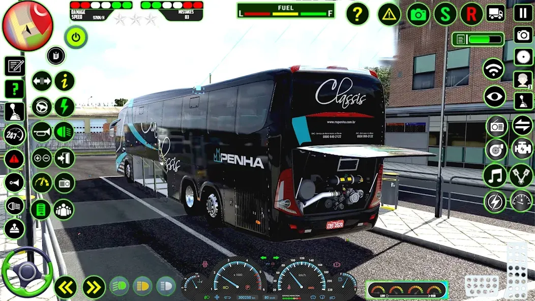 Euro Coach Bus Simulator 3D (Паблик Коуч Бас Драйвинг 3Д)  [МОД Меню] Screenshot 2