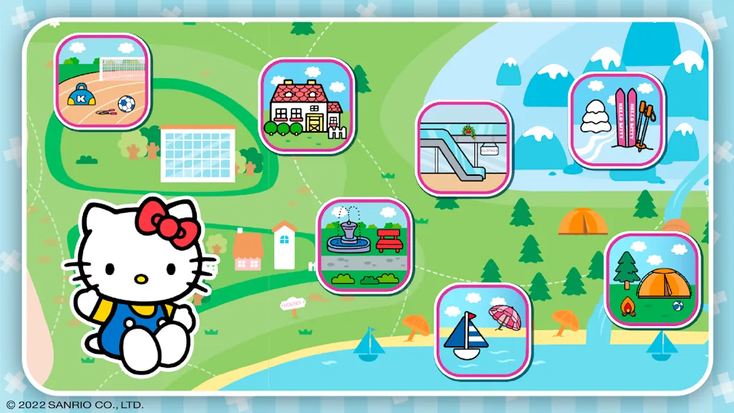 Hello Kitty: Kids Hospital (Хелло Китти)  [МОД Бесконечные монеты] Screenshot 2